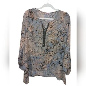 Juicy Couture Ladies Long Sleeve Blouse- M